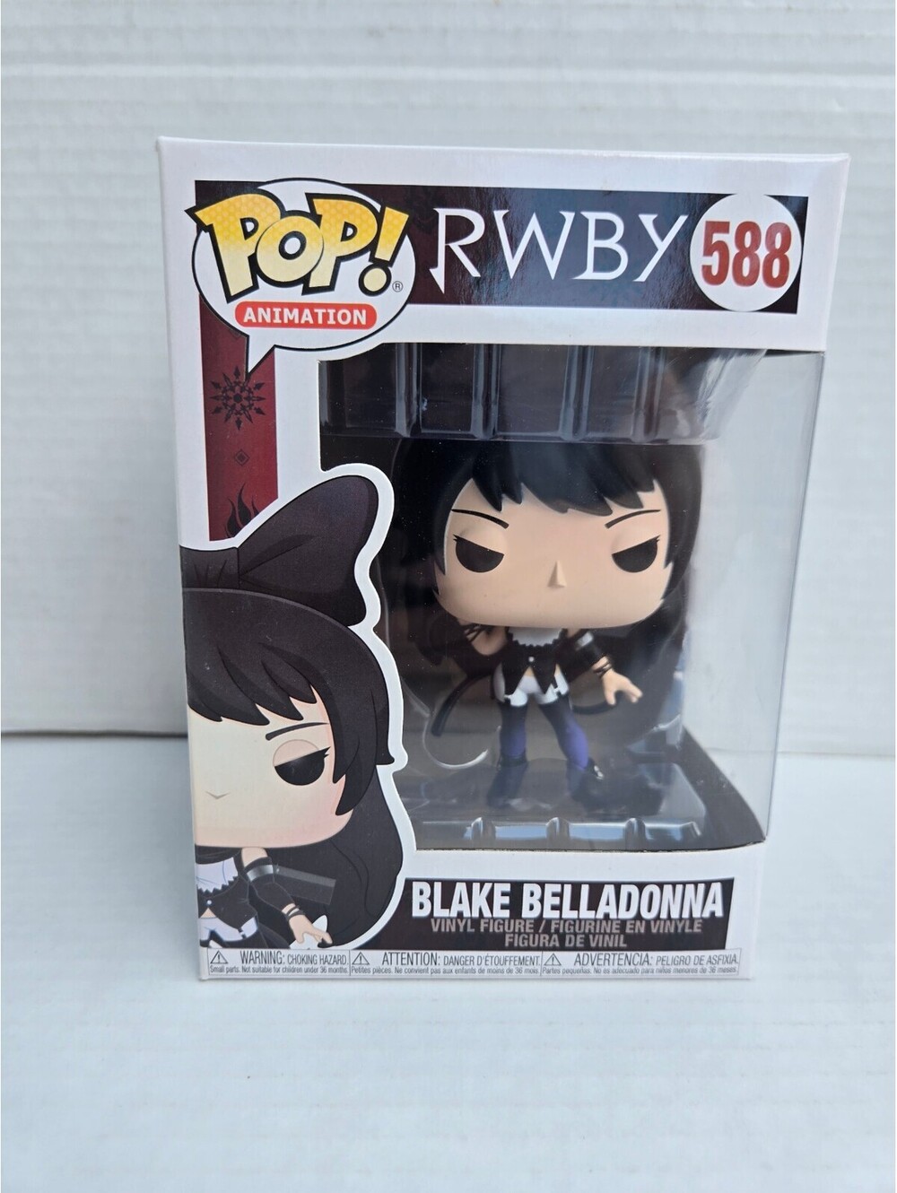 Funko Pop! Animation RWBY Blake Belladonna Vinyl Figure #588 - Vaulted